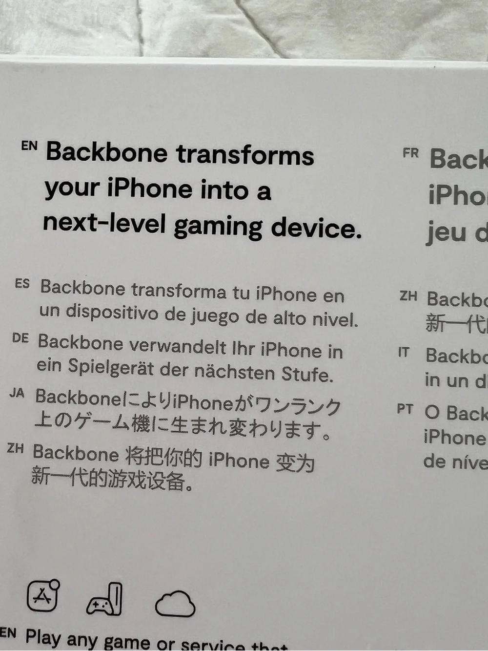 Backbone One Gaming Device for iPhone 14 and Older w/Lighting Port Handheld Fun